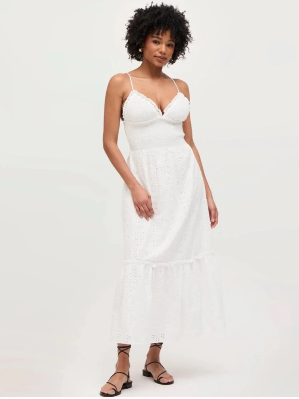 Hill House Home The Eyelet Dottie Nap Dress | White Eyelet White Eyelet / L Hill House Home The Eyelet Dottie Nap Dress | White Eyelet White Eyelet / L